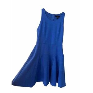 Banana Republic periwinkle Sky Blue Drop Waist Twirl dress size 00 Petite